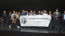 ''Bölücülüğe karşı bayrağımız Atatürk''
